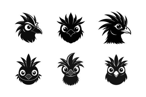 Hoatzin Bird Graphics & Print Materials Mockups