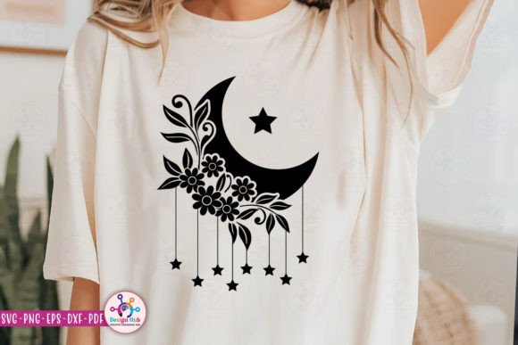 Moon Flower SVG: Elevating Crafts & Graphics