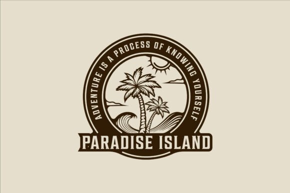 Palm Tree Logo Graphics for Tropical Logos
