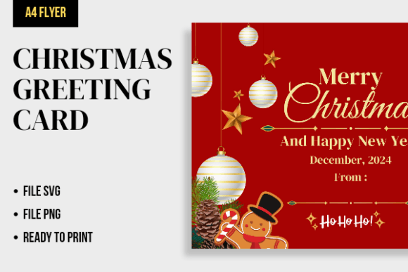 Red Christmas Graphics & Invitations Review