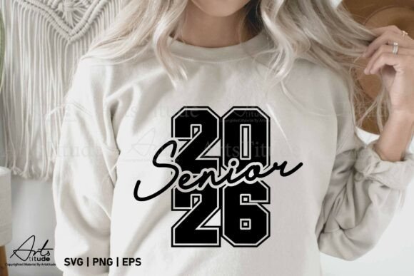 Senior 2026 Graduation Graphics for Crafts