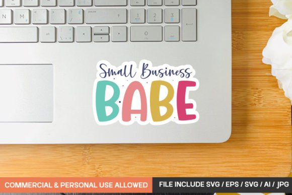 Small Business Babe Graphics for Crafts